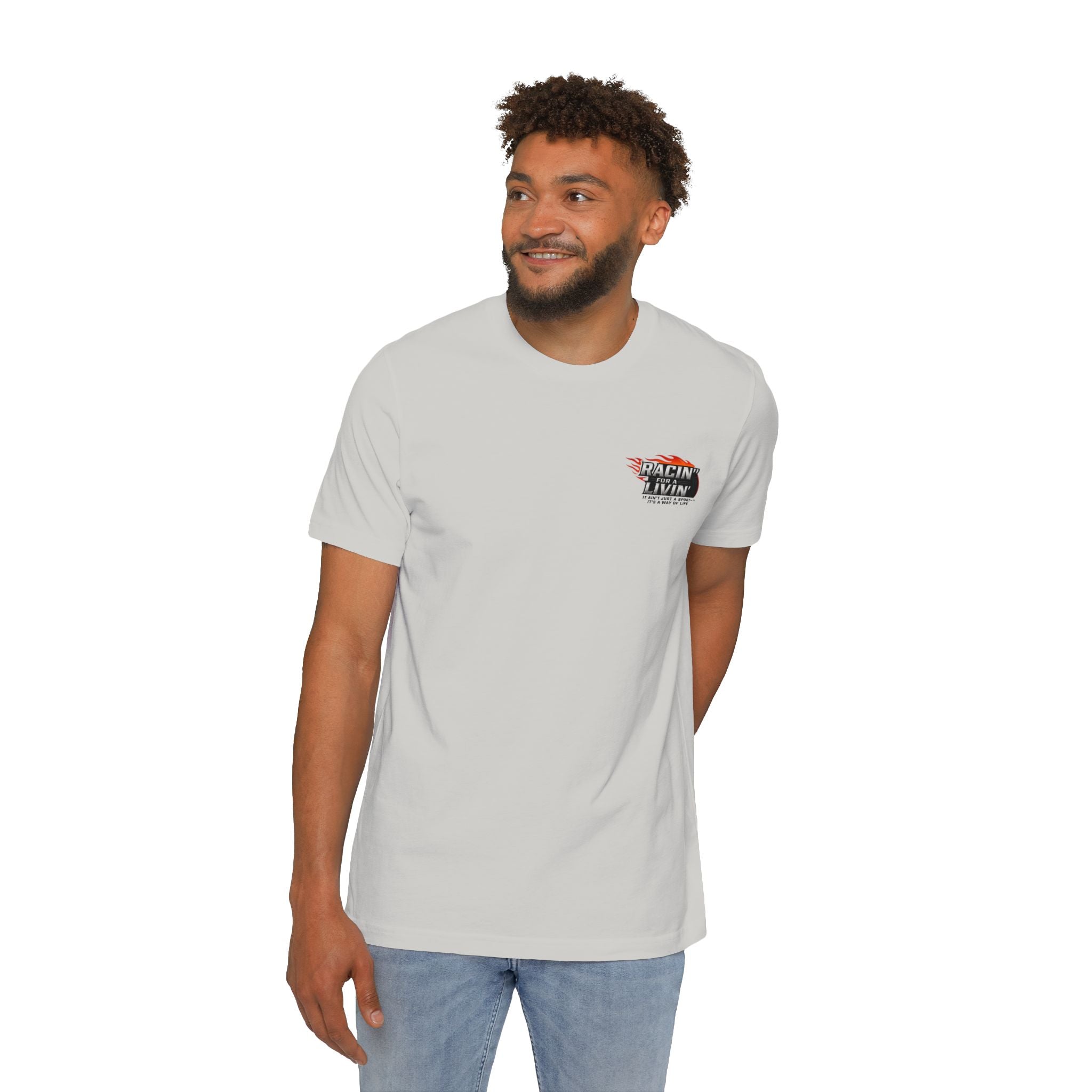 Indy 250 Racing Tee — American Race Car & Bull Rider Graphic T‑Shirt
