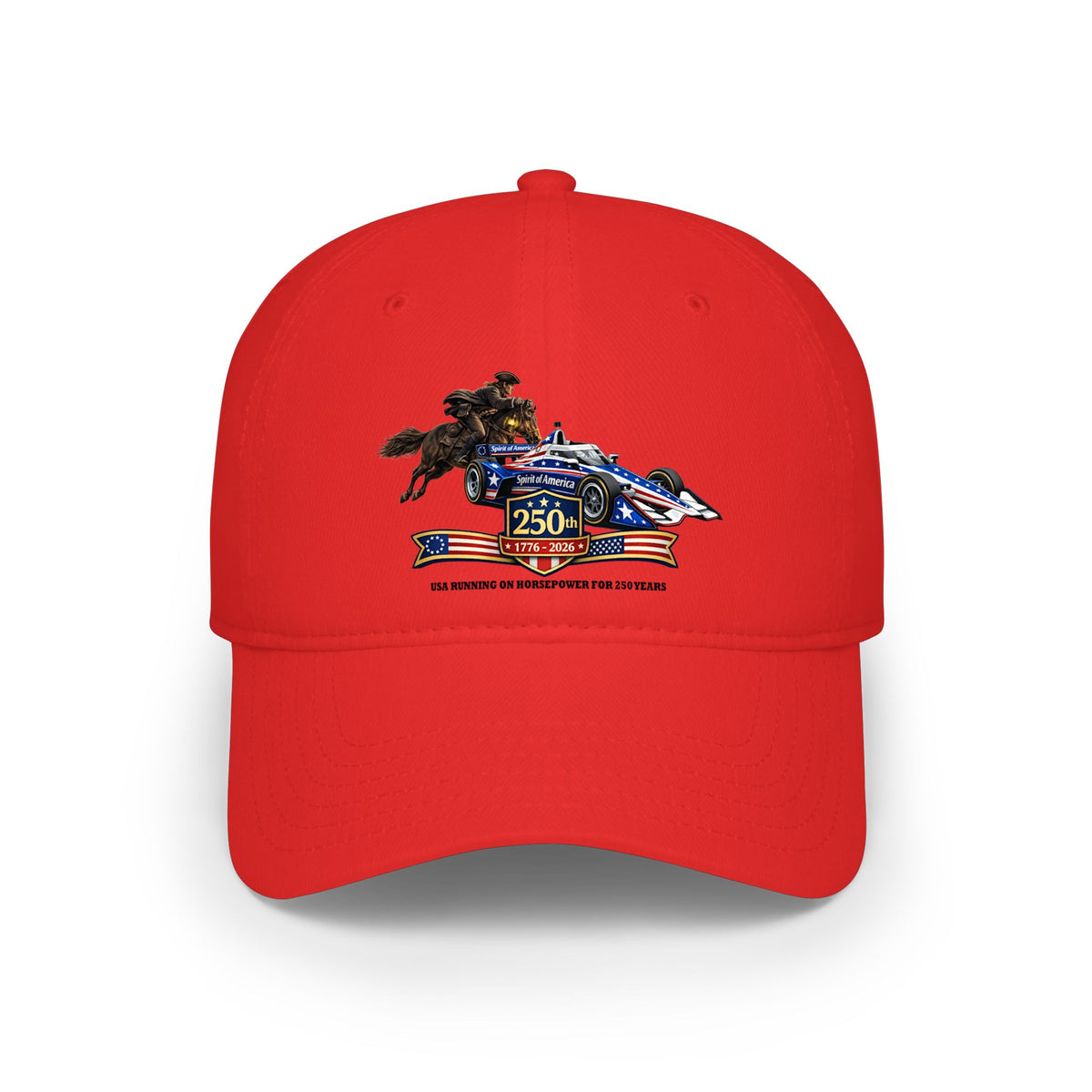 250th Anniversary Patriot Racing Cap — Low Profile Baseball Hat