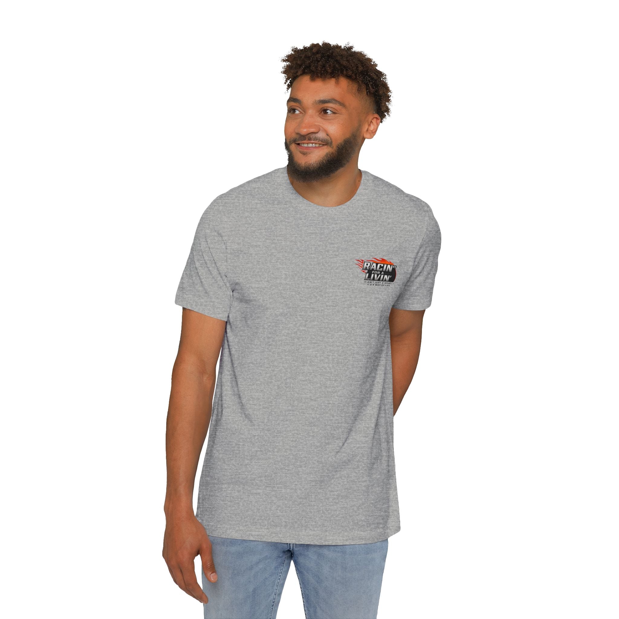 Indy 250 Racing Tee — American Race Car & Bull Rider Graphic T‑Shirt