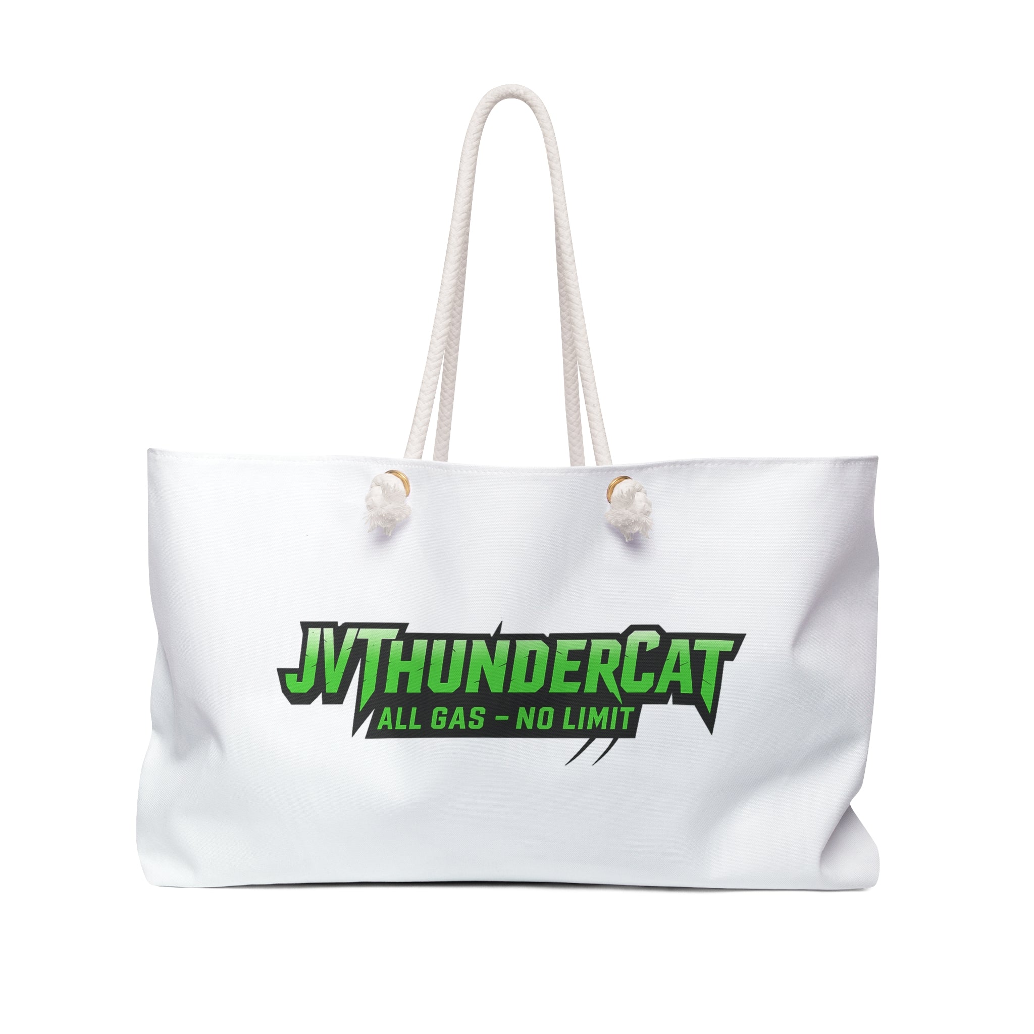 JVThunderCats and Thundercat logo All Gas-No Limit - Weekender Bag