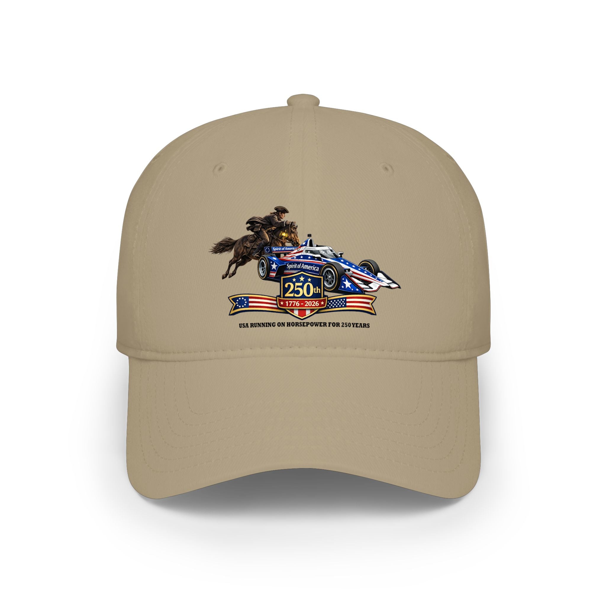 250th Anniversary Patriot Racing Cap — Low Profile Baseball Hat