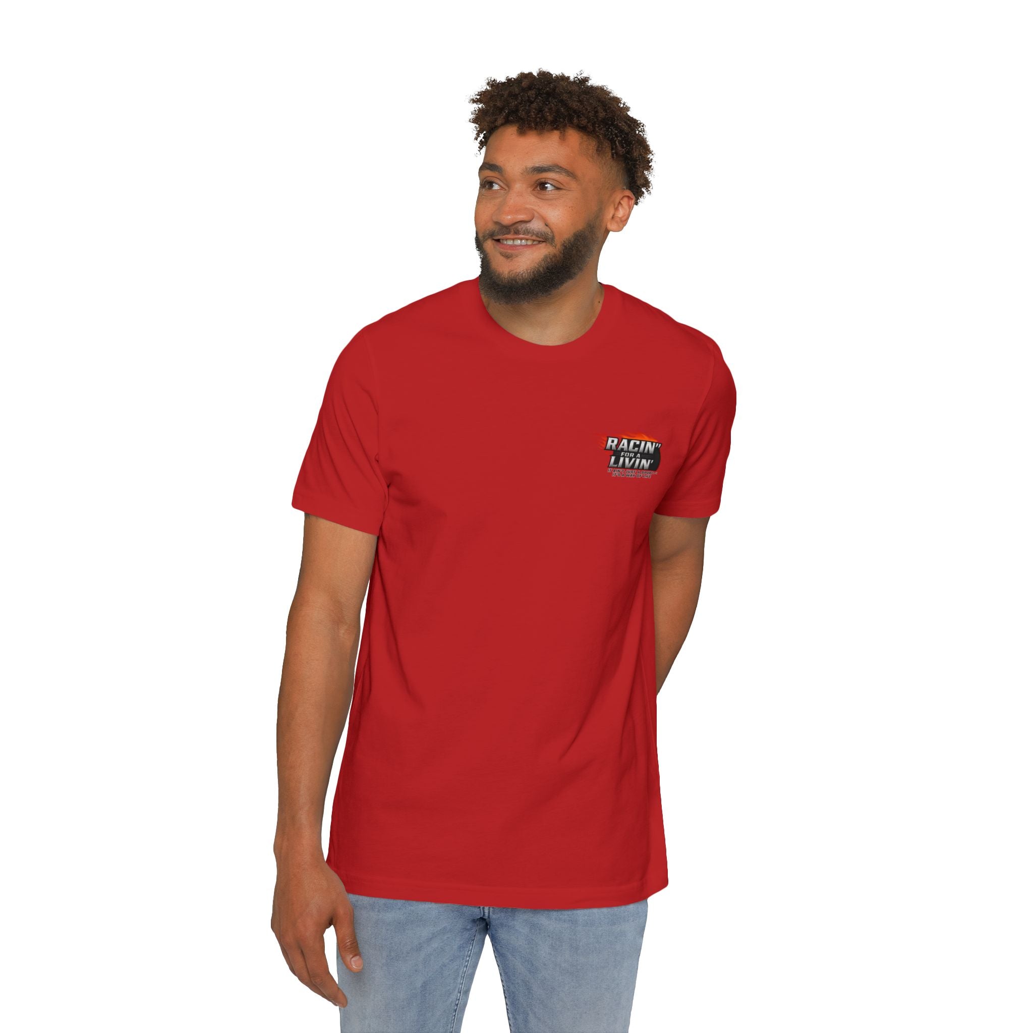 Indy 250 Racing Tee — American Race Car & Bull Rider Graphic T‑Shirt