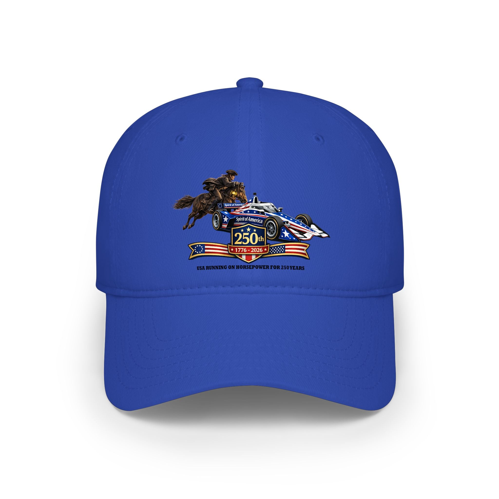 250th Anniversary Patriot Racing Cap — Low Profile Baseball Hat