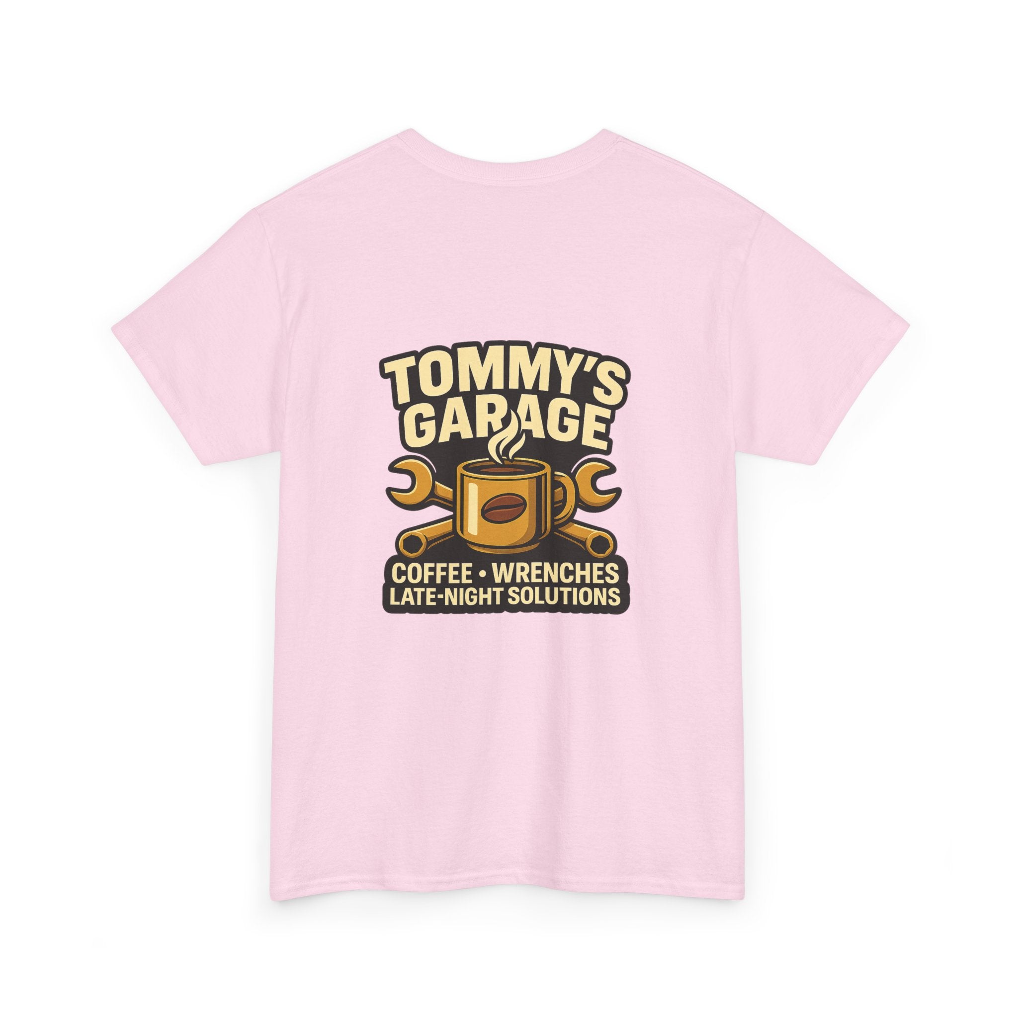Racin' For A Livin' Tee — Tommy's Garage Vintage Racing T-Shirt