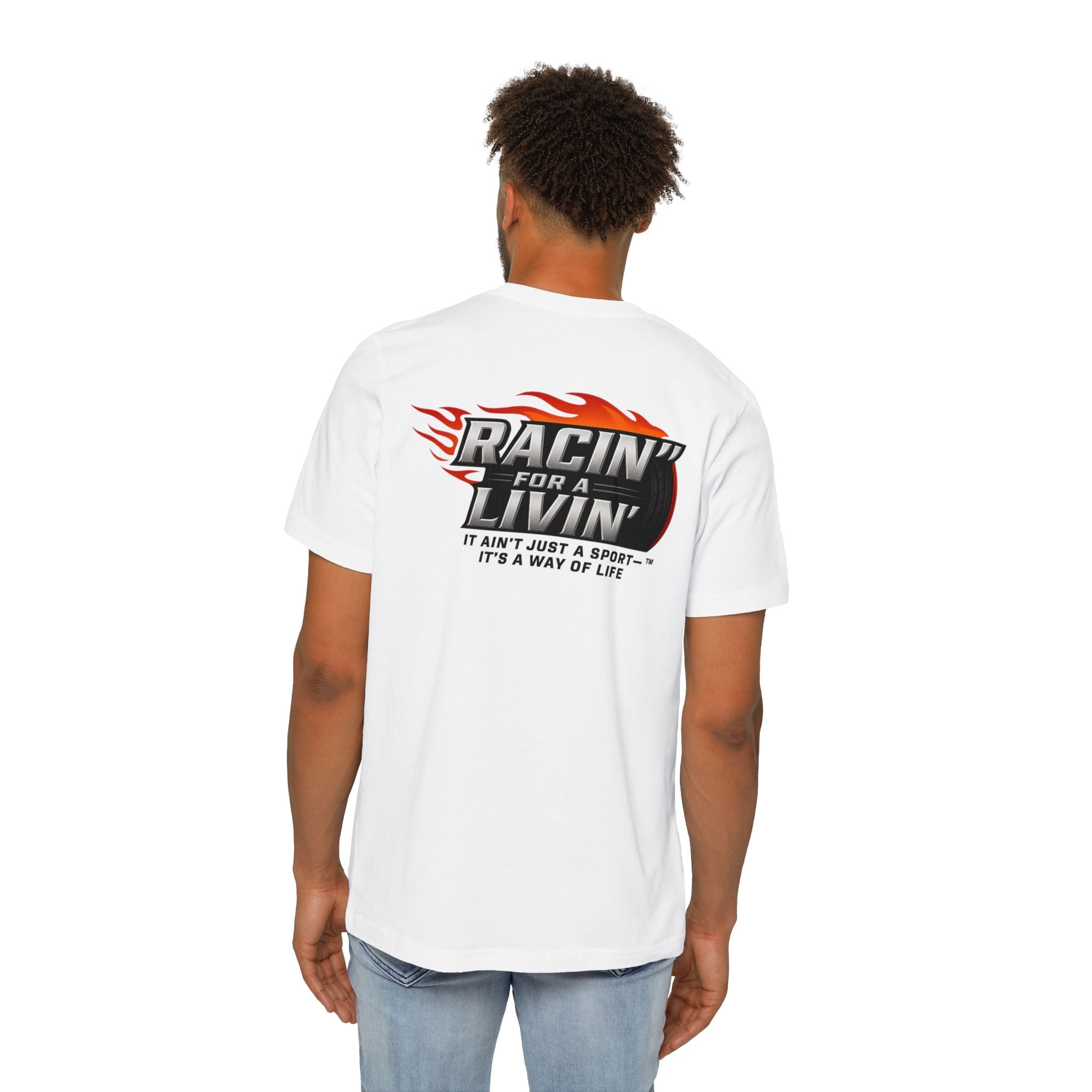 Racin' For a Livin' T-Shirt — Sprint Car - USA 250th Celebration of Horsepower