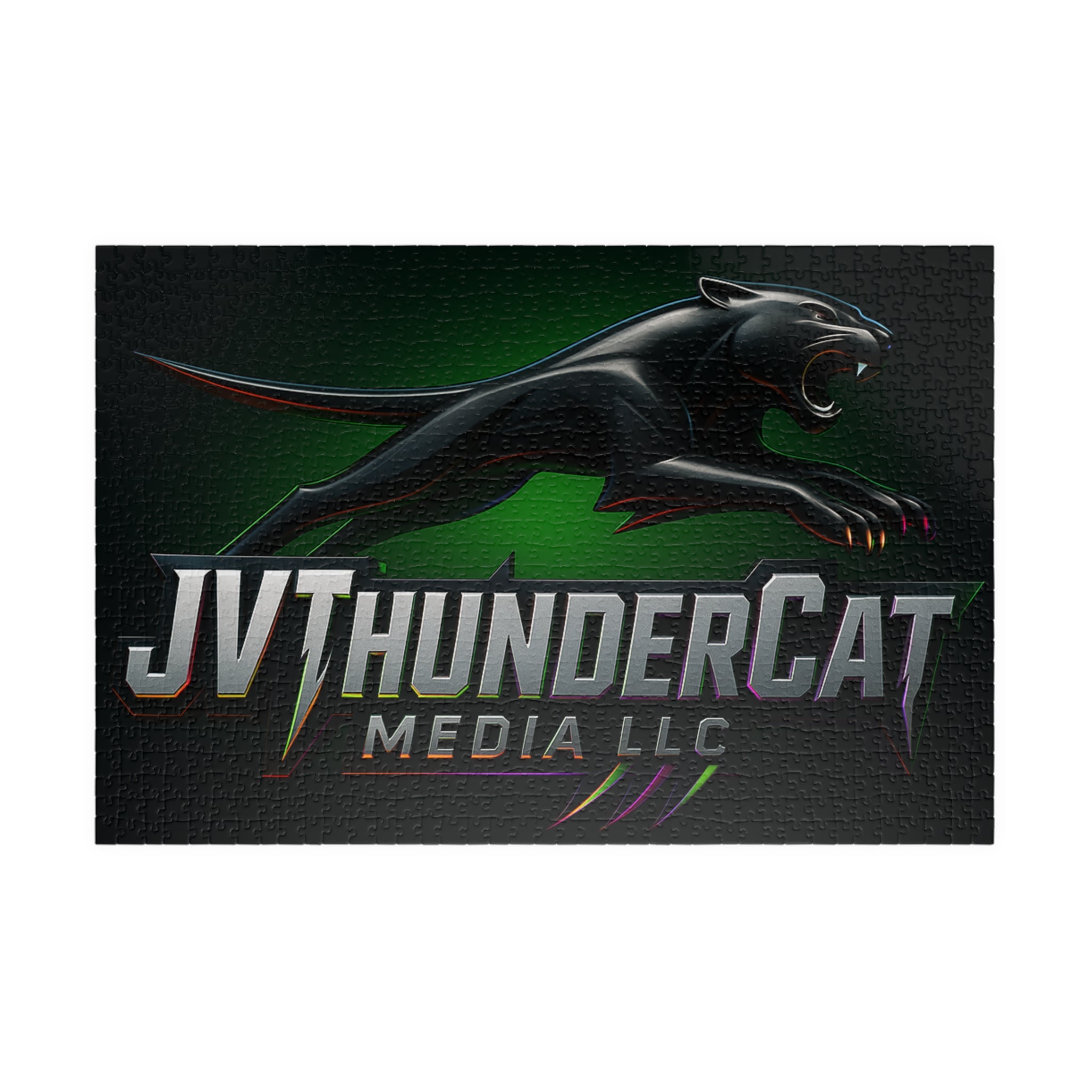 JVThunderCat Media Logo Puzzle — Puma Black Cat Jigsaw (1014 pcs)
