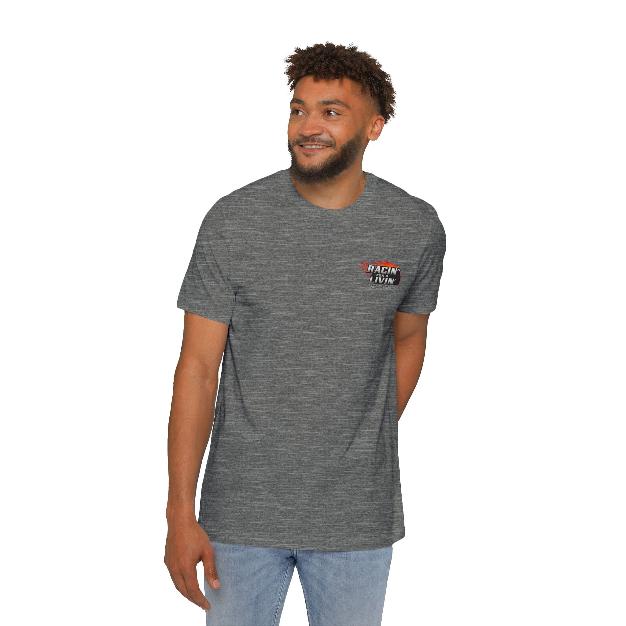 Indy 250 Racing Tee — American Race Car & Bull Rider Graphic T‑Shirt